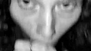 Rhonda Bj Queen Sucks Cum Outta Monster Cock in Close-Up