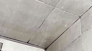 Damn! Masturbating in Gym Bathroom Feels So Wild!