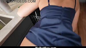 Brat Stepdaughter Disobeys Father-In-Law