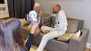 what's hotter than backstage casting with petite 18+ blonde teen?