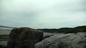 Amateur Housewife Enjoys Public Sex on the Beach with Intense Orgasm