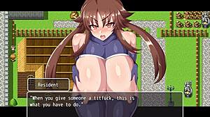 Hrpg Rookie Knight Rathi with Bunny Blowjob!