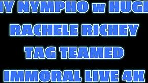 Rachele Richey swallows two huge loads.