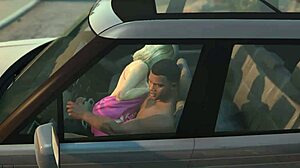 I got a hooker service in GTA 5 as Franklin