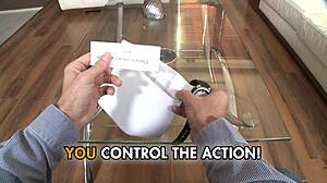 Interactive POV Adventure with Hot European Brunettes in Gym and Sofa Scenes