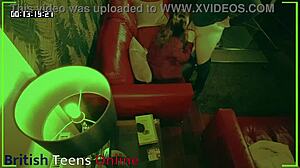 that student spied on the teacher fucking in college