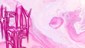 solo girl with tattoos uses dildo for tight anal