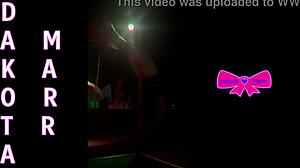 dakota marr pole dances in nebraska strip club