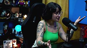 Exclusive Naked Video Of Martina Oliveira's Natural Tits In Interview