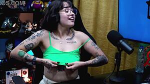 Exclusive Naked Video Of Martina Oliveira's Natural Tits In Interview