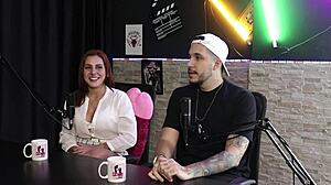 Bia ruyva in sheer red explores cuckold situations with viagra and men