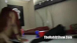 Nina rotti takes big black cocks in ghetto fuckfest