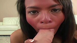 Cute Teen Rosario Gets Facial Cumshot After Intense Anal and Blowjob.