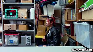 Christy Love Bends Over for Doggy Pussy Fuck in Shop