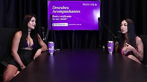 Brazilian Blonde In Outdoor Casting Fun