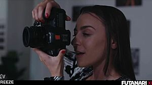 Time Stop Futa Shocker: Brunette Grows Cock, Freezes Blonde for Hardcore Pounding