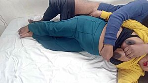 i fucked my pregnant sister-in-law in the bedroom and made her cum hard with her big tits bouncing