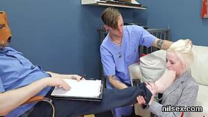 wicked teen in painful anal treatment