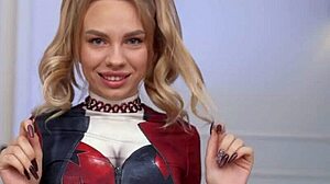 Double banging domination on young 18+ babe, wow!