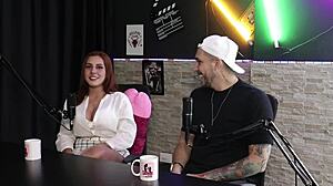 Bia ruyva in sheer red explores cuckold situations with viagra and men