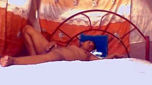 rich man enjoys hot girl