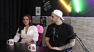 Bia ruyva in sheer red explores cuckold situations with viagra and men