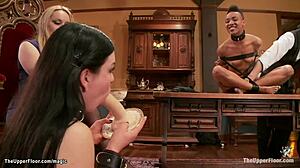 Watch MILF lezdom dominate those sluts