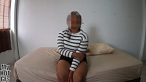 Teen 18+ Xiomara Gets Massive Cum Facial!