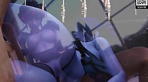 Widowmaker Compilation Of Big Tits And Monster Cocks