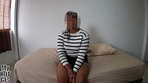 Teen 18+ Xiomara Gets Massive Cum Facial!