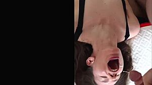 Slutty Babe Rims Ass, Sucks Balls and Dick!