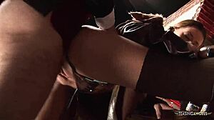 Riding and sucking a cock pleases this chick more than anything