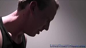 Inked Brit Sucks and Fucks Pornstar