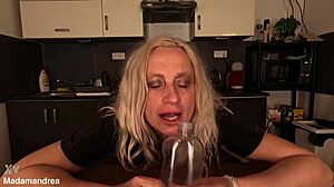 My unusual new sex toy stretches my prolapse pussy perfectly! 😲