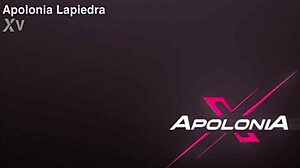 Apolonia Lapiedra Squirts Fucking Glass Dildo