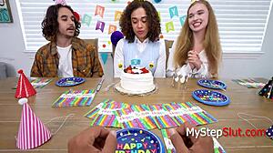 Hey, virgin teen can't resist stepdad's wild urges tonight