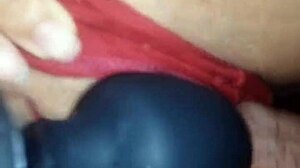 Latina Bride Gives Herself Handjob With Dildo As Lover Detonates Her In Homemade Scene.