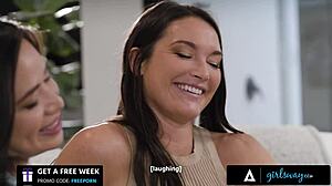 Hey! Katrina Colt and Scarlett Alexis Lose Control in Lesbian Lust!