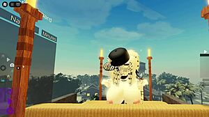 Lucky Bacon Teases Cute Girl In Roblox