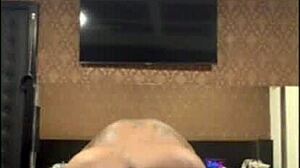 Treated like a whore, he fucked my ass, came in my mouth, and peed on my face.