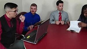 office gone wild, wanna see bareback double action now?