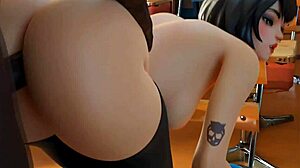 Compilation of Evie Fortnite porn scenes