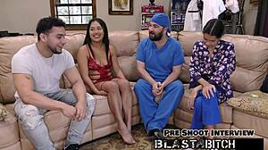 Mia's Pussy Shocked And Blasted With Cum In POV!