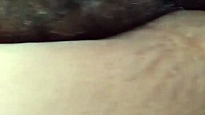 Hairy ebony milf with phat pussy gets wild