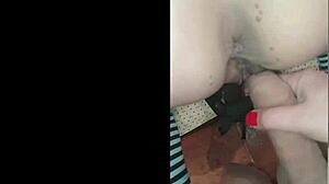 Latina Brunette With Big Ass And Tits Masturbates Intensely With Friend Using Big Cock And Toys