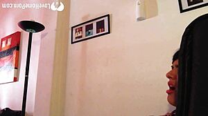 Naughty Babysitter Fingers Herself On Webcam In Thong