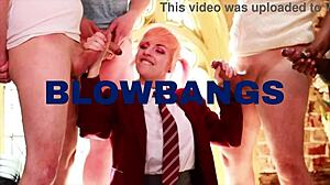 British teen sucks dick and gets fucked hard