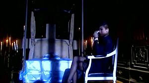 Laurie Sinclair Shines in Classic Vintage Action Scene!  