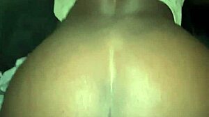 in the 1990s, a petite ebony nympho gets pov fucked by big cock