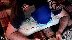 Teased by robertas strong foot odor